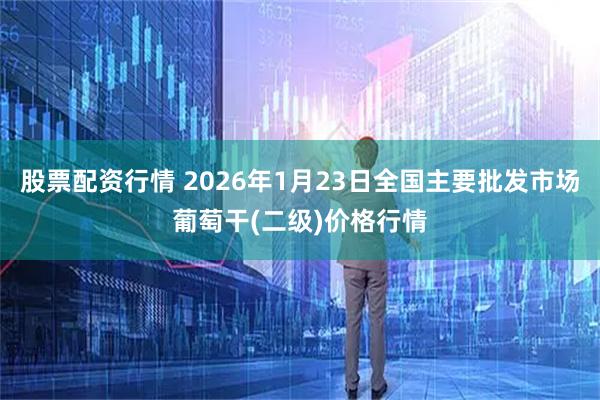 股票配资行情 2026年1月23日全国主要批发市场葡萄干(二级)价格行情