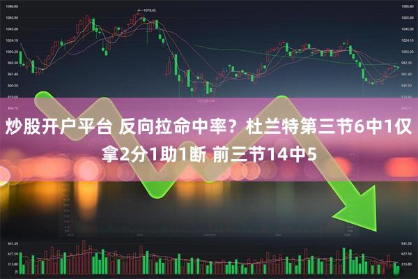 炒股开户平台 反向拉命中率？杜兰特第三节6中1仅拿2分1助1断 前三节14中5
