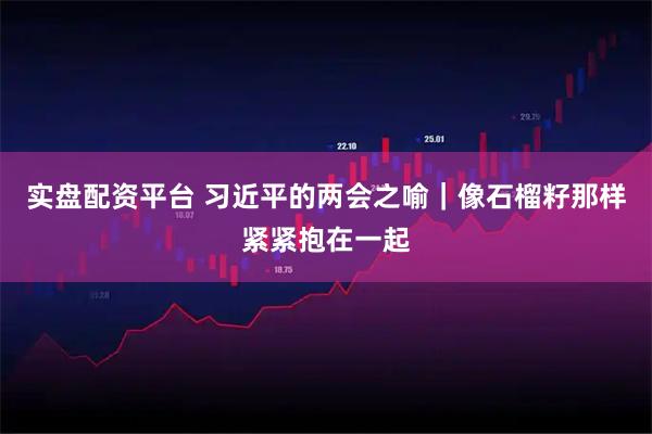 实盘配资平台 习近平的两会之喻｜像石榴籽那样紧紧抱在一起